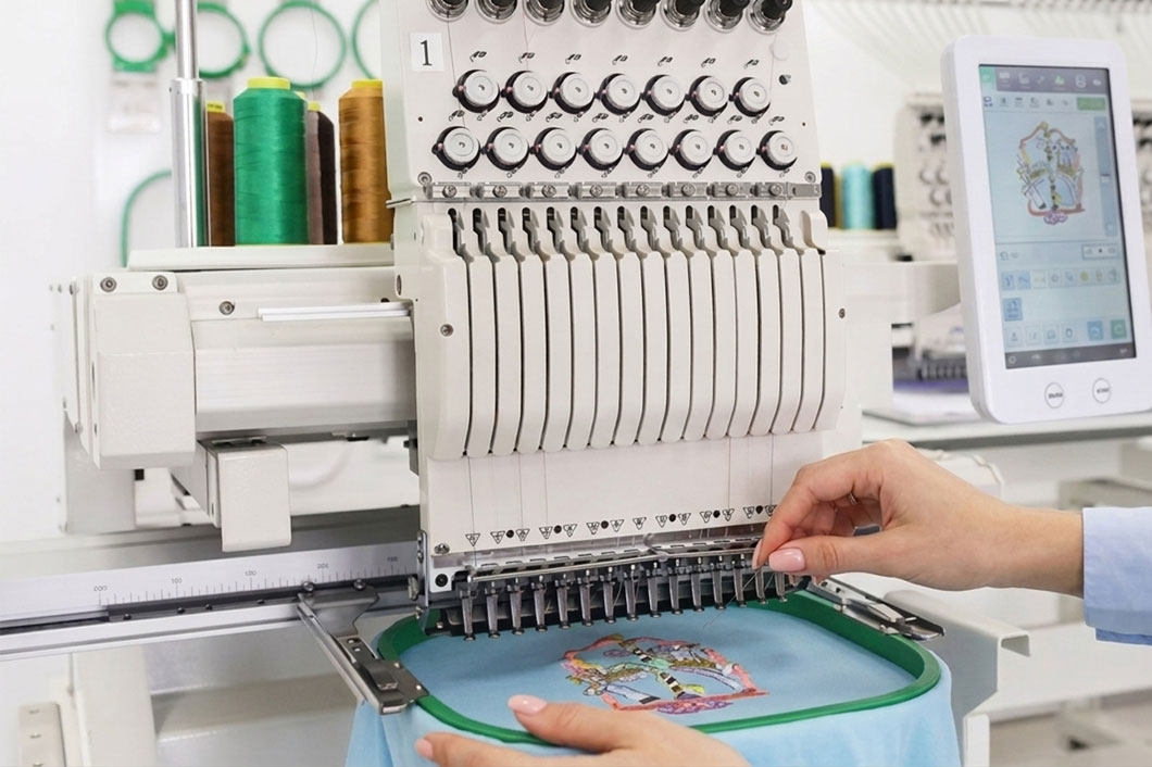 Artisan sewing machine precision embroidery