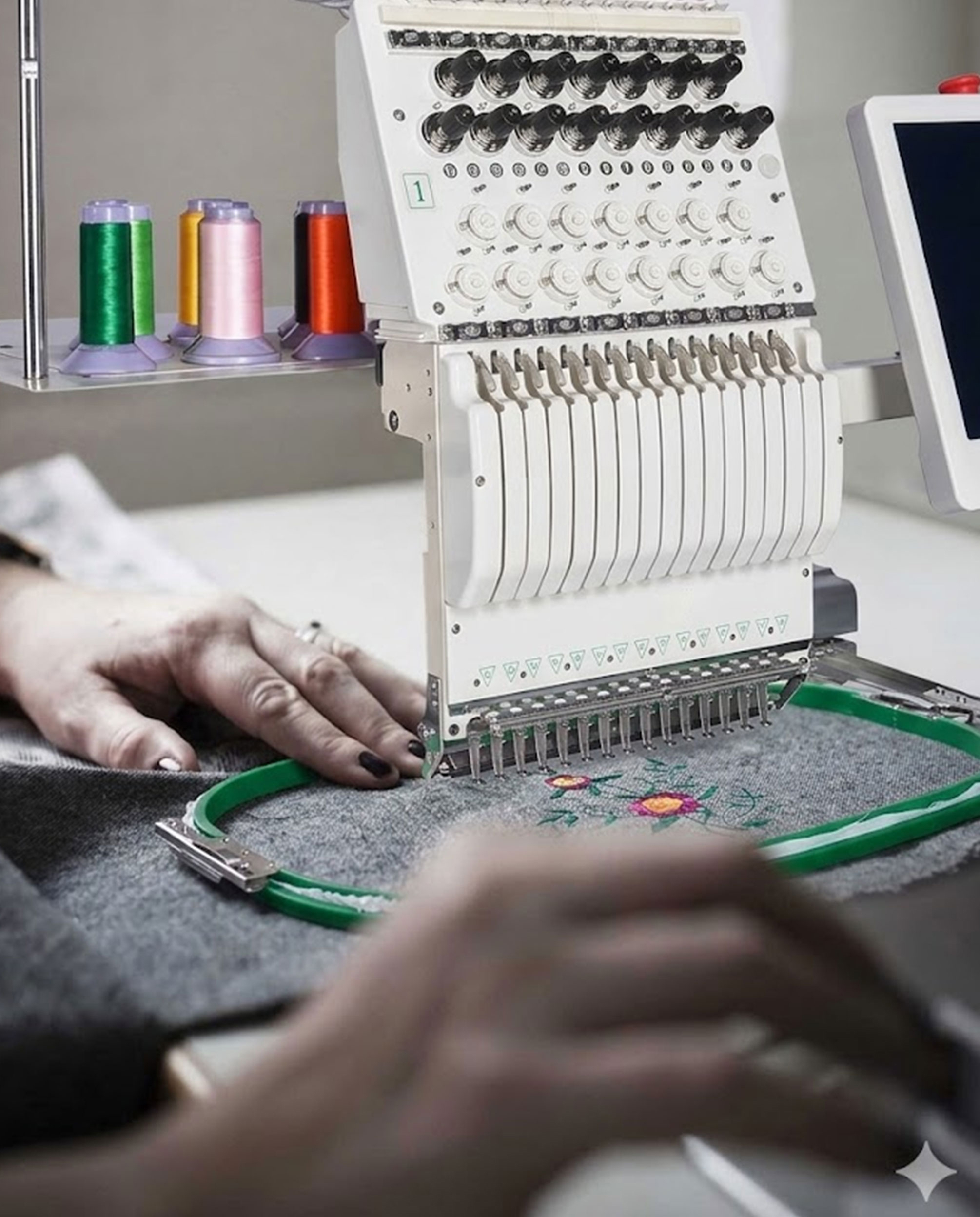 Artisan sewing machine precision embroidery
